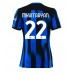Maillot de foot Inter Milan Henrikh Mkhitaryan #22 Domicile vêtements Femmes 2023-24 Manches Courtes